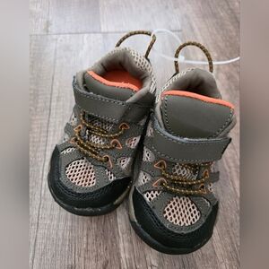 BASS BABY TODDLER Kids Outdoor Adventure Shoes Green Orange Walking Learner 5